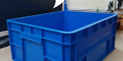 Hộp nhựa công nghiệp B8, thùng nhựa đặc