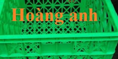 Sọt nhựa có bánh xe, sọt nhựa dùng trong ngành công nghiệp nhẹ, giá sọt nhựa