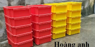 Khay nhựa đặc xếp chồng, thùng nhựa bít, khay nhựa đựng cờ-lê, khay nhựa công nghiệp