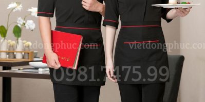 Mẫu đồng phục nhân viên chạy bàn chất bền đẹp, thiết kế thời trang, sang trọng