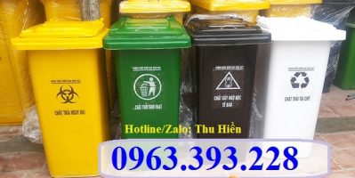 THÙNG RÁC NHỰA NẮP KÍN, THÙNG RÁC CÔNG CỘNG CÓ BÁNH XE