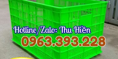 Sọt nhựa 5 bánh xe, sọt đựng hàng có bánh xe