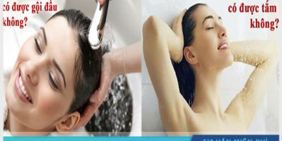 Lưu ý tắm gội vệ sinh sau hút thai