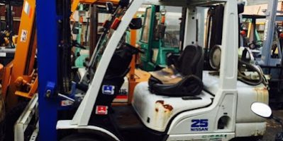 Bán xe nâng xăng ga Nissan 2,5T