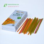 Hộp giấy đựng ống hút gạo thân thiện môi trường