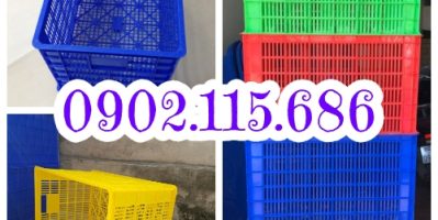 Sọt nhựa 5 bánh xe, sọt nhựa công nghiệp, sọt kéo hàng, thùng nhựa rỗng bánh xe, sọt nhựa đựng hàng