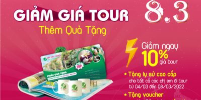 Chào Mừng Quốc Tế Phụ Nữ 8/3: Giảm Giá Tour – Thêm Quà Tặng