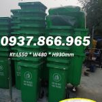 Thùng gom rác có bánh xe, thùng rác nhựa , thùng rác chống cháy, thùng rác nhựa HPDE