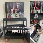 Xe đẩy bảng treo dụng cụ cho sửa chưa