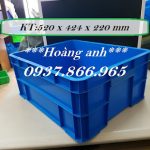 Thùng nhựa đặc B8 cần nắp, cung cấp thùng B8, thùng B8 tại hà nội, tìm nhà phân phối thùng B8
