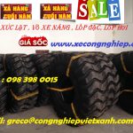 Lốp xe xúc lật, công trình chính hãng