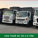 CHO THUÊ XE TẢI 3.5 TẤN CHỞ HÀNG