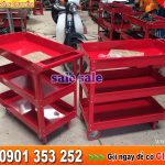 Xe đẩy 3 khay đựng đồ nghề sửa chữa