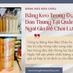 Băng Keo Trong Đục Dán Thùng Tại Quảng Ngãi Giá Rẻ Chất Lượng