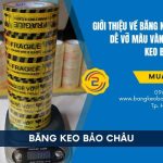 Giới Thiệu Về Băng Keo Hàng Dễ Vỡ Màu Vàng – Băng Keo Bảo Châu
