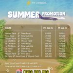 Đón hè rực rỡ – Săn vé siêu hời cùng Air Cambodia
