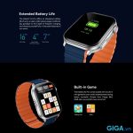 Smartwatch Kieslect Ks Pro có thời lượng pin sử dụng dài ngày