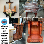 Dịch vụ gửi bàn thờ đi Mỹ gía rẻ đi tại Long Hưng Phát Express