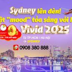 Săn Vé 0 Đồng Đi Úc – Rực Rỡ Cùng Lễ Hội Ánh Sáng Vivid