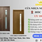 Cửa nhựa nhà vệ sinh tại Hóc Môn