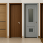 Cửa phòng ngủ đẹp tại TP HCM tối giản nhưng sang trọng