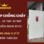 Cửa thép chống cháy tại Phú Nhuận