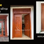 Giá cửa thép vân gỗ tại Sài Gòn – TPHCM