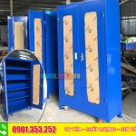 Tủ đựng đồ nghề vật tư 5 ngăn 2 cánh l