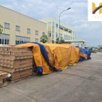 Bạt xanh cam Bạt Nhựa Hàn Việt