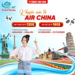 Bay Châu Âu cùng Air China – Deal nóng, chớp ngay