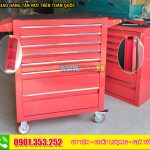 Tủ dụng cụ đồ nghề 7 ngăn màu đỏ