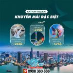 Bay quốc tế cùng Cathay Pacific  khám phá thế giới trong tầm tay