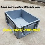 Khay nhựa nguyên sinh, khay công nghiệp, khay Bl001, khay D480