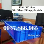 Khay nhựa cao 15cm, khay nhựa trong nhà máy, khay nhựa đặc, sóng nhựa bít,Thùng nhựa đặc HS 007