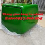 Thùng giao hàng composite gọn nhẹ, cao cấp, cách nhiệt chống ẩm để ship hàng