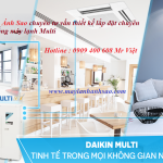Ưu Điểm Của Máy Lạnh Multi Daikin – Điện Lạnh Ánh Sao