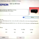 Cách Reset Máy In Epson L3110 Nhấp Nháy 2 Đèn
