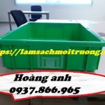 Thùng nhựa đặc, khay cơ khí, khay nhựa bít, thùng đặc B9, khay đựng linh phụ kiện