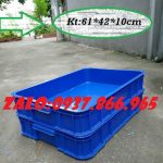 Thùng nhựa đặc cao 10, thùng đặc có nắp, khay nhựa nuôi tằm, khay công nghiệp