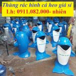 Sỉ lẻ thùng rác hình thú, thùng rác 120L 240L 660L giá rẻ – thùng rác giá ưu đãi- lh 0911.082.000