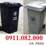 Thùng rác nhựa Phan Khánh Đăng giá rẻ tại miền tây- thùng rác 120L, 240L, 660L giá sỉ- lh 091108200