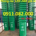 Tư vấn thùng rác nhựa, mua bán thùng rác nhựa giá rẻ- thùng rác 120l 240l 660l giá rẻ- lh 091108200