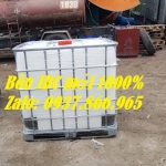 Thùng chứa 1000l cũ có khung thép, bồn IBC, bồn cũ độ mới 80%, bồn đựng thực phẩm , ta