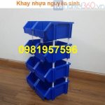 Khay nhựa nguyên sinh, khay đựng linh kiện phụ tùng, ốc vít