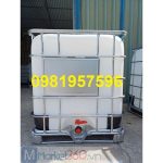 Bán Tank nhựa IBC, Bồn nhựa 1000 lít, bồn nhựa có khung sắt