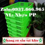 Sọt đựng thực phẩm, sọt đựng rau củ, sọt rỗng cao 10, sóng nhwuaj rỗng cao 10 chuyên đựn