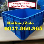 Thùng đặc có nắp tại hà nội, thùng B8 cao cấp, thùng nhựa đặc, thùng dùng trong nhà máy