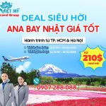 All Nippon Airways khuyến mãi sốc bay Nhật giá tốt