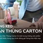 Băng Keo Dán Thùng Carton: Giải Pháp Đóng Gói Bền Chắc