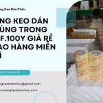 Băng Keo Dán Thùng Trong 4.8f.100y Giá Rẻ Giao Hàng Miễn Phí